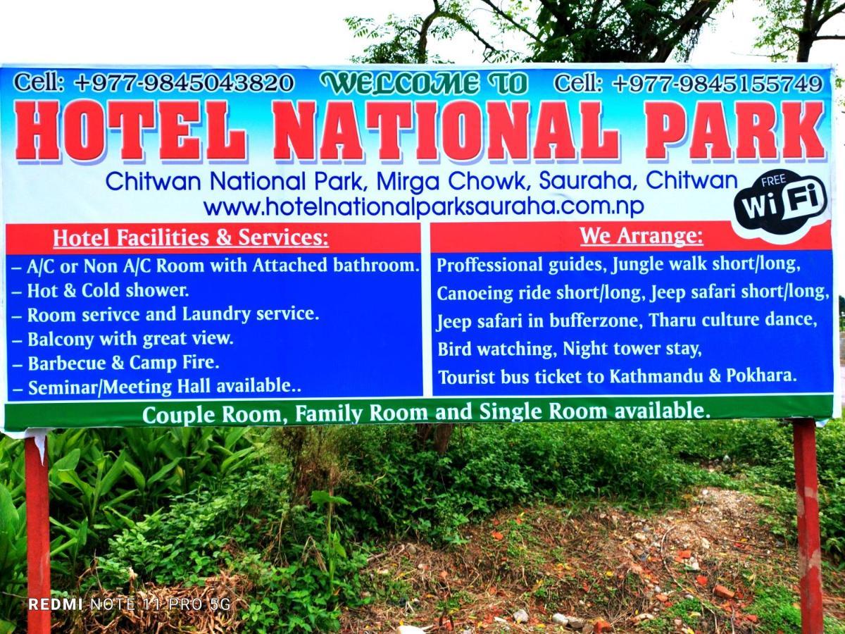 Hotel National Park Sauraha- Homely Stay And Peaceful Location With Jungle Safari Arrangements 외부 사진