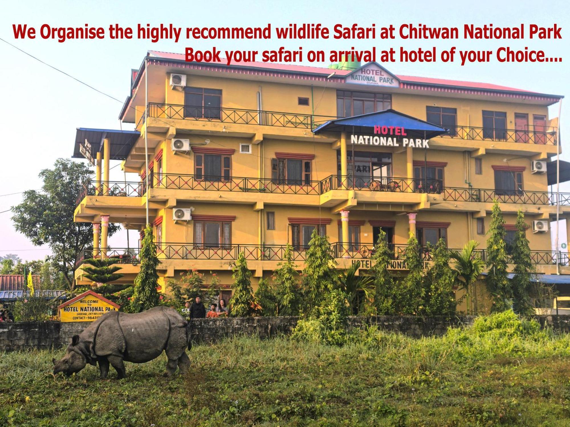 Hotel National Park Sauraha- Homely Stay And Peaceful Location With Jungle Safari Arrangements 외부 사진